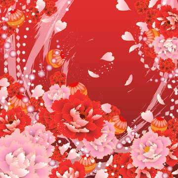 448 Best 着物 牡丹 Images Stock Photos Vectors Adobe Stock