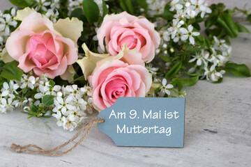 Am 9. Mai ist Muttertag