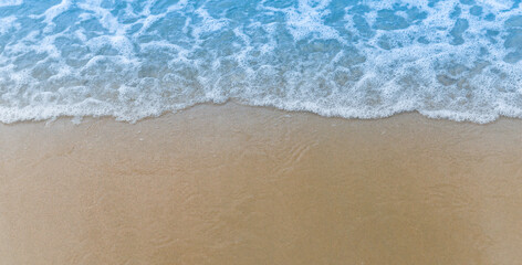 Fototapeta na wymiar Blue sea and beach texture background
