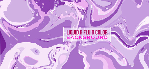 Liquify Fluid Color Banner background