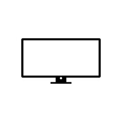 Electronic equipment icon vector template.