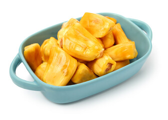 jackfruit isolated on white background