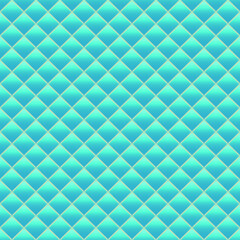 Blue luxury background with small pearls and rhombuses. Seamless vector illustration. 