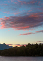 Sunset in Bariloche