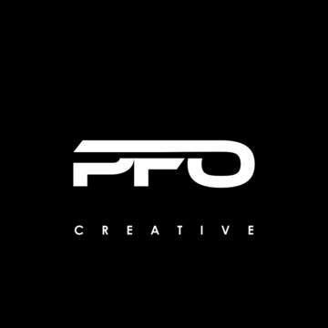 PFO Letter Initial Logo Design Template Vector Illustration