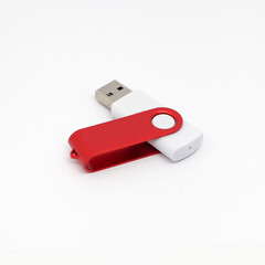 Usb flash drive isolated on white background