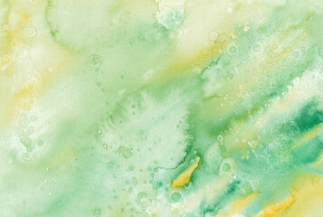 Watercolor Backgrounds - yellow-green