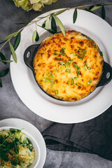 Shepherd Pie in Cast Iron Skillet