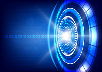 graphics design illustration digital circuit diagram technology for background wallpaper vector illustration  