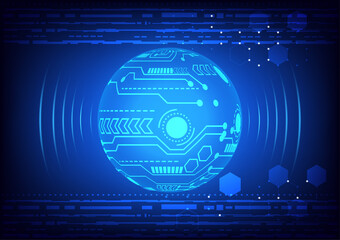 graphics design illustration digital circuit diagram technology for background wallpaper vector illustration  