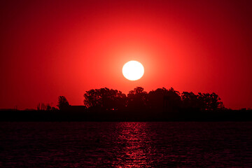 atardecer