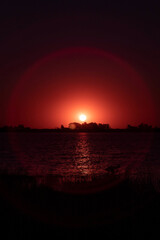 atardecer