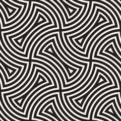 Vector seamless pattern. Modern stylish abstract texture. Repeating geometric tiles