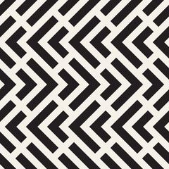 Vector seamless geometric pattern. Simple abstract lines lattice. Repeating elements stylish background