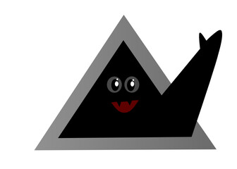 Vector monster in a triangle