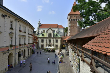 Fototapeta Krakow, a historic city in Poland, obraz