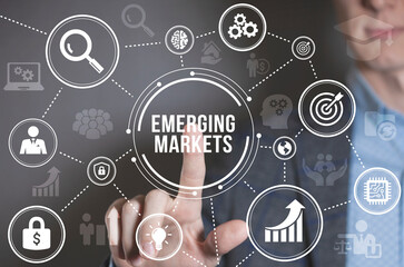 Internet, business, Technology and network concept. Emerging markets