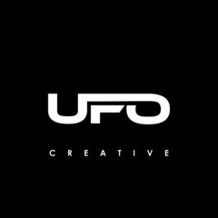 UFO Letter Initial Logo Design Template Vector Illustration