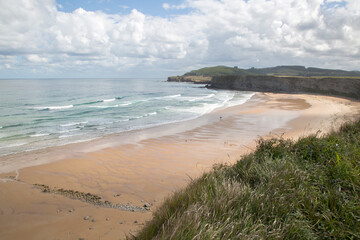 View of Langre Beach; Santander