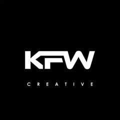 KDW Letter Initial Logo Design Template Vector Illustration
