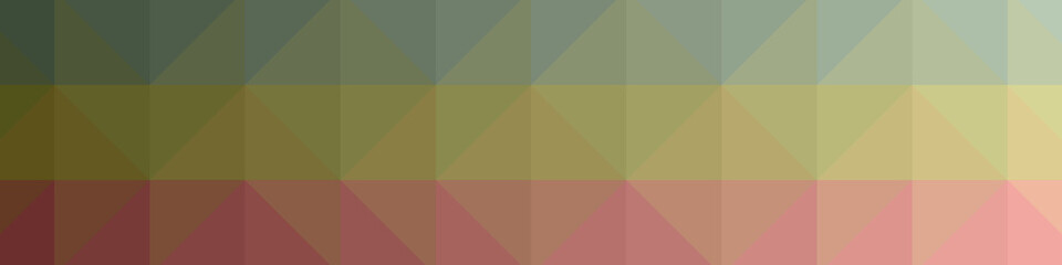 Fototapeta premium Abstract color Low-Polygones Generative Art background illustration