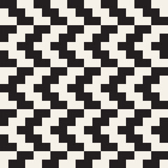 Vector seamless geometric pattern. Simple abstract lines lattice. Repeating elements stylish background