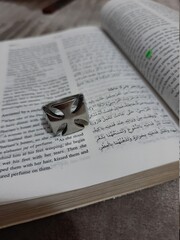 book and glasses