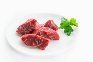 国産牛角切り肉