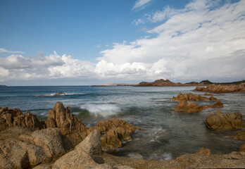 Parco Nazionale Arcipelago di La Maddalena. Paesaggio marino, località Abbatoggia