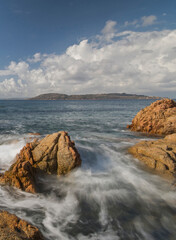 Parco Nazionale Arcipelago di La Maddalena. Paesaggio marino, località Abbatoggia