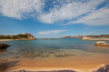 Parco Nazionale Arcipelago di La Maddalena. Paesaggio marino, località Abbatoggia