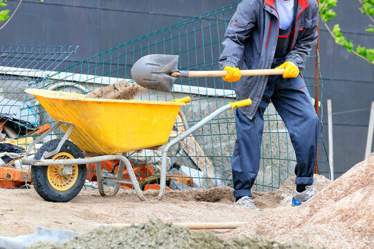 Construction Wheelbarrow