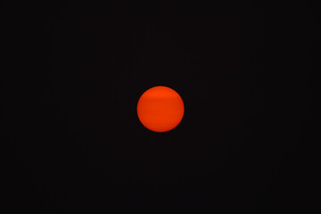 sun in the dark