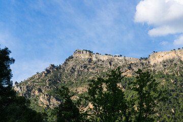 Observatorio en lo alto de la montaña