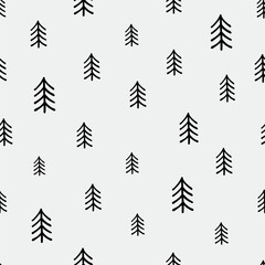 Obraz premium cute winter animals cards vector illustration