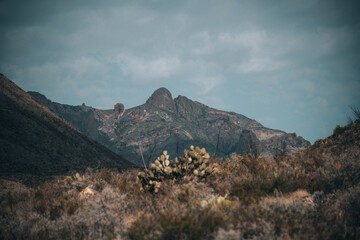 landscape with clouds