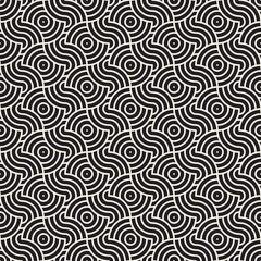 Vector seamless pattern. Modern stylish abstract texture. Repeating geometric tiles