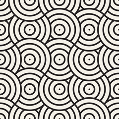 Vector seamless pattern. Modern stylish abstract texture. Repeating geometric tiles