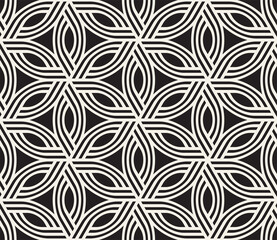 Vector seamless pattern. Modern stylish abstract texture. Repeating geometric tiles