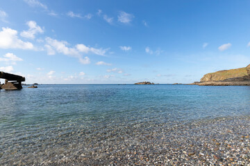The Lizard, Cornwall on a beautiful sunny day.