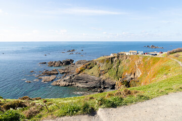 The Lizard, Cornwall on a beautiful sunny day.