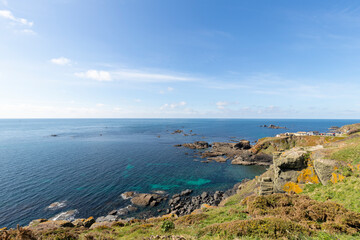 The Lizard, Cornwall on a beautiful sunny day.