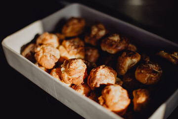 Petits choux pour l'apéritif