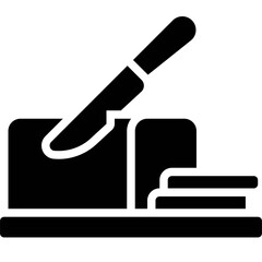 Butter icon, Bakery and baking related vector
