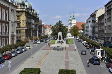 Krakow, a historic city in Poland,