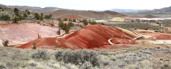 The Amazing Painted Hills in Oregon.
