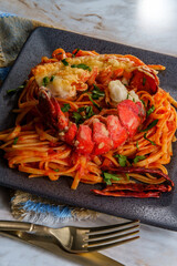 Italian Lobster Fra Diavolo