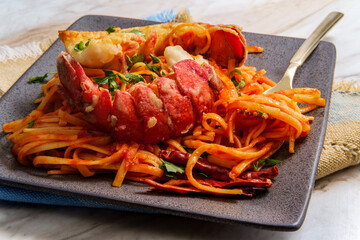 Italian Lobster Fra Diavolo - 427522613