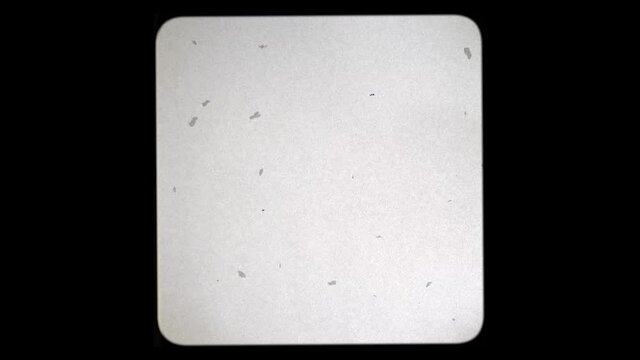 Reel Clutter, Old film tape frame and grain noise symbols footage, Distortion Dirt and Scratches and Light Leaks