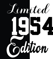 Fototapeta premium limited edition 1954